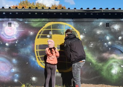 Gießen-Weststadt: Graffiti-Projekt